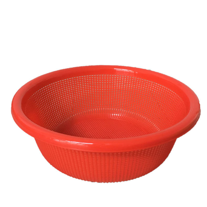 顺心优 厨房圆形沥水菜篮 配菜篮 收纳篮 40cm/个高清大图