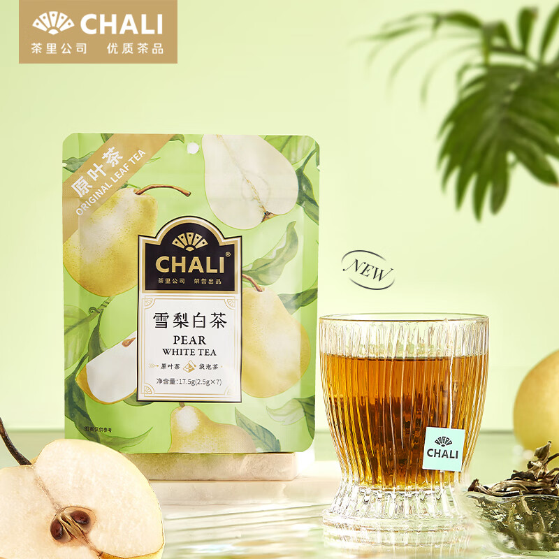 CHALI 茶里雪梨白茶花果茶水果花草茶便携7包茶包高清大图