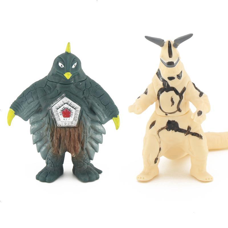 景荣银河战士奥特曼怪兽软胶玩具人偶银河火花变身器哥斯拉哥莫拉发光