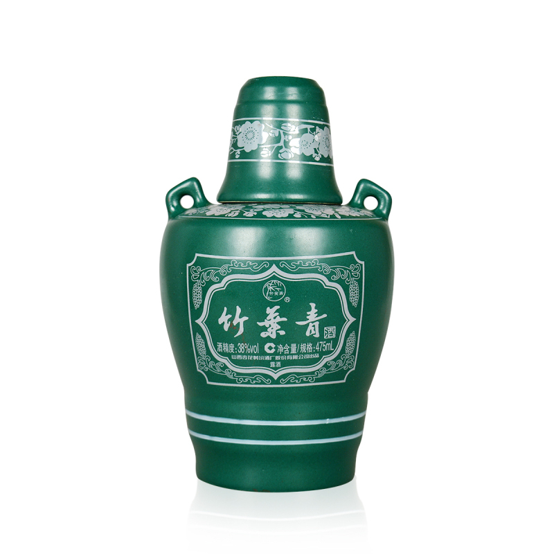 汾酒 竹葉青 坛竹 38度 475ml 单瓶 白酒