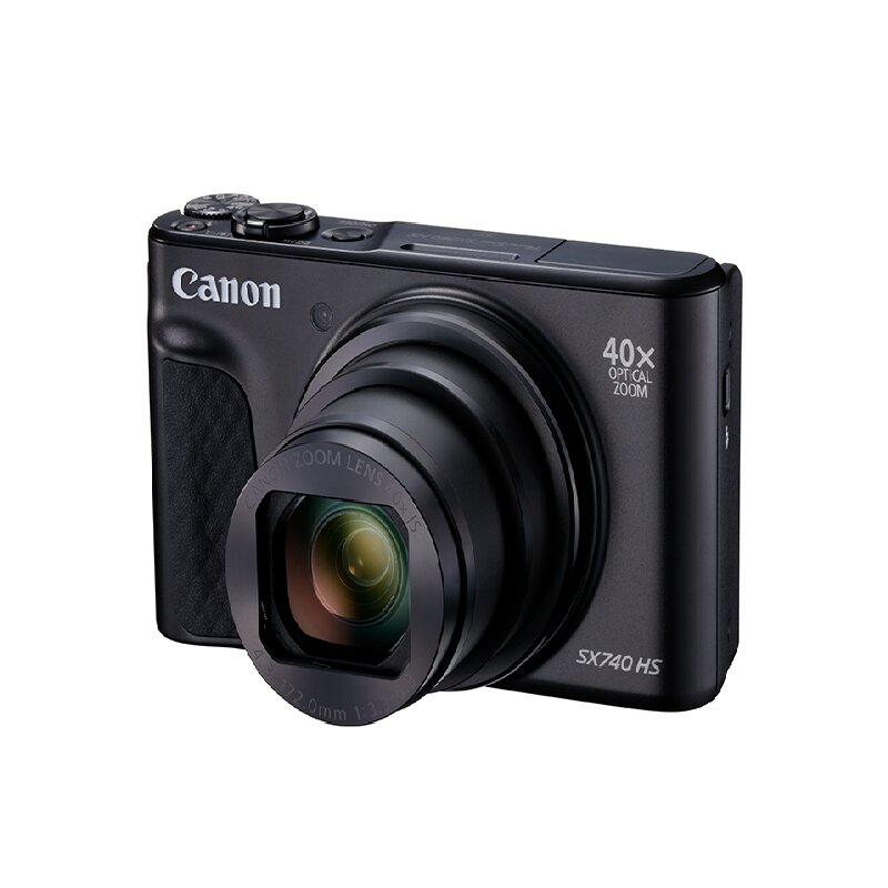 佳能(Canon)PowerShot SX740 HS 数码相机 4K短片 40倍光学变焦 便携式家用旅游 相机高清大图