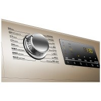 【二手99新】海尔/Haier EG8014HB39GU1变频洗烘一体洗衣机 8公斤全自动滚筒洗衣机金色物联WI