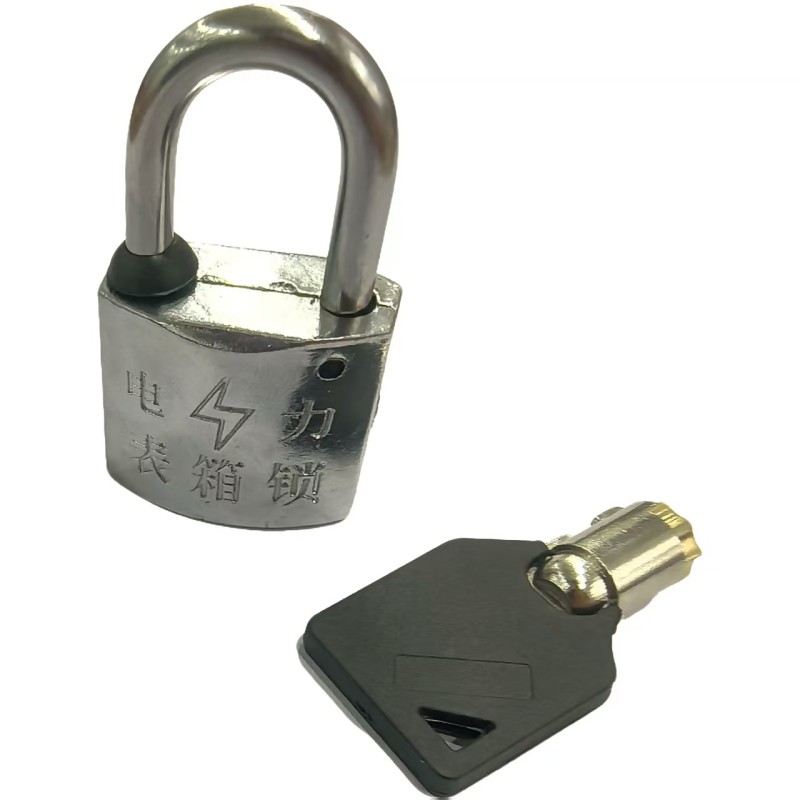 鼎鑫实业 DX-45 30mm*20mm 单通合金通开挂锁 (计价单位:个) 银色高清大图