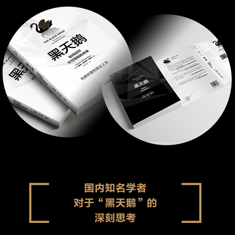 [正版]黑天鹅 如何应对不可预知的未来 纳西姆尼古拉斯塔勒布 著作 充满智慧的预言之书解析如何应对不可预知的未来高清大图