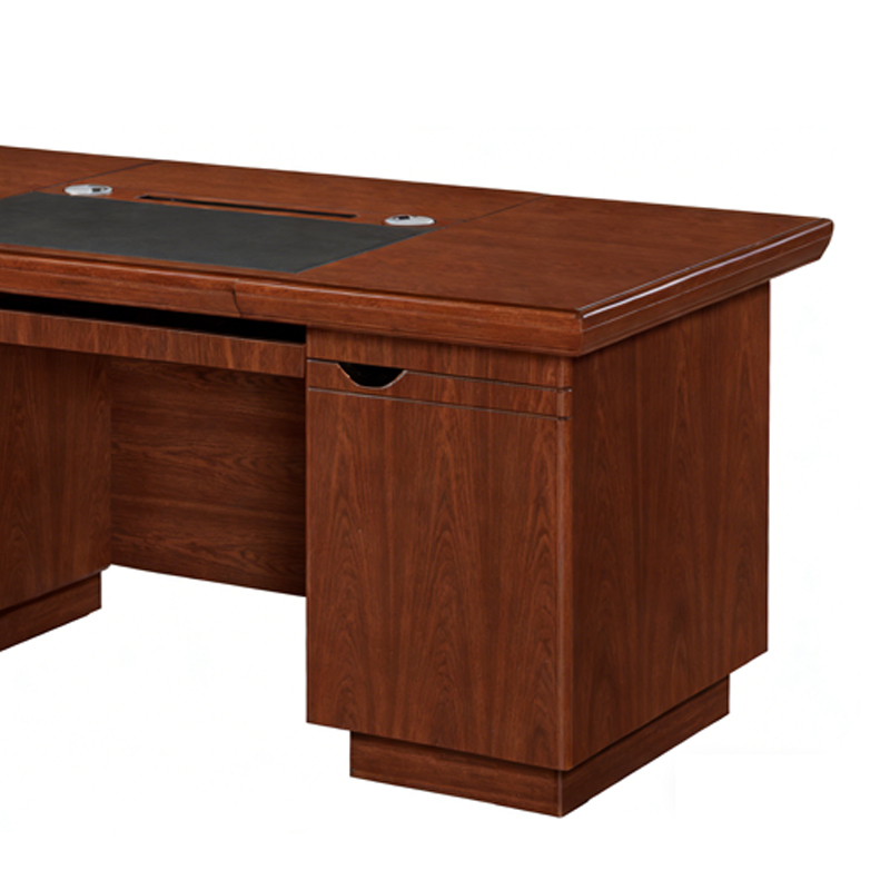 大央办公桌B-6C161 1600W*800D*760H 办公桌员工位单人办公桌组合简约现代办公室老板桌子职员电脑桌高清大图