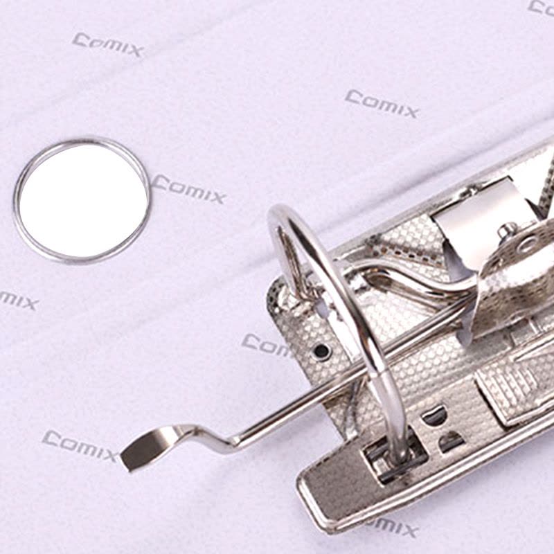 齐心 A205 2寸半包胶档案夹 A4 黑图片