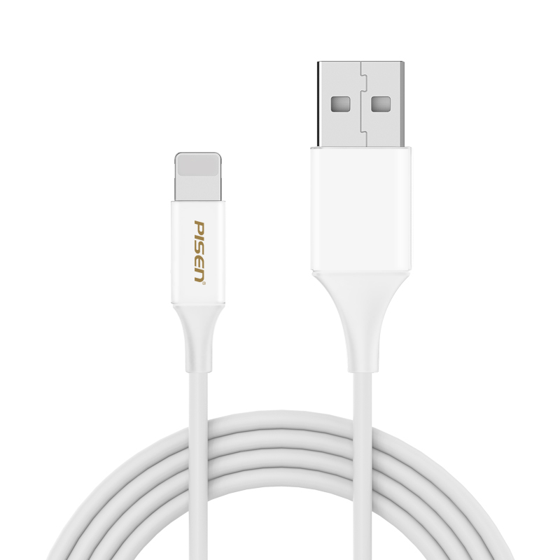 品胜(PISEN) Lightning 抗折断数据充电线 白色 1米 苹果iPhoneX 8 7 6S 6 5s适用