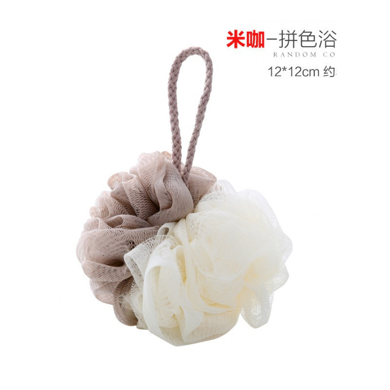 家柏饰(CORATED) 素雅大号沐浴球成人洗澡球 洗澡用品浴花浴球洗浴球沐浴花高清大图