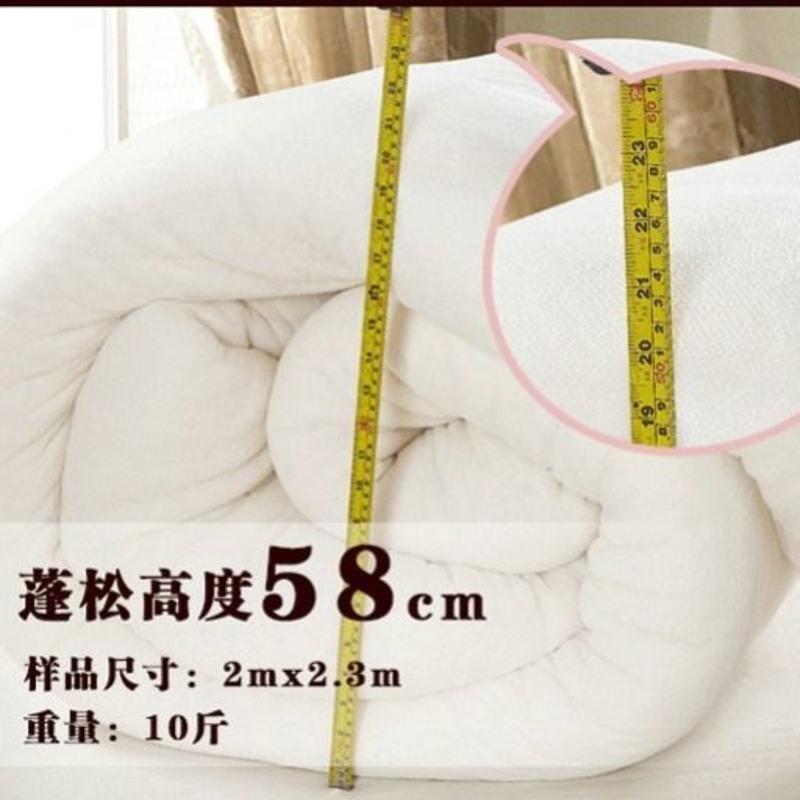 90*200 cm 2斤 棉絮被芯棉被被手工棉被子被芯加厚冬季春秋夏被学生宿舍单人床垫
