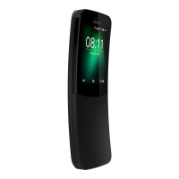 诺基亚 NOKIA 8110 移动联通4G手机 黑色 直板按键 双卡双待 经典复刻 炫酷滑盖 4G热点备用功能机
