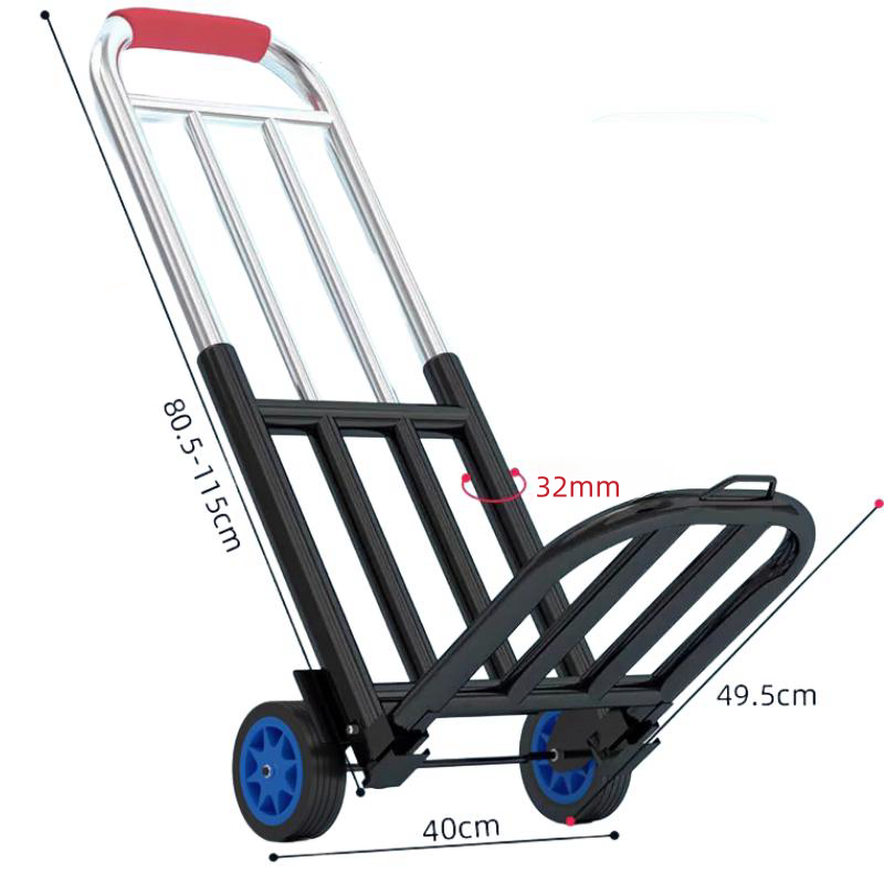 豫龙都小推车手推车黑色个高清大图