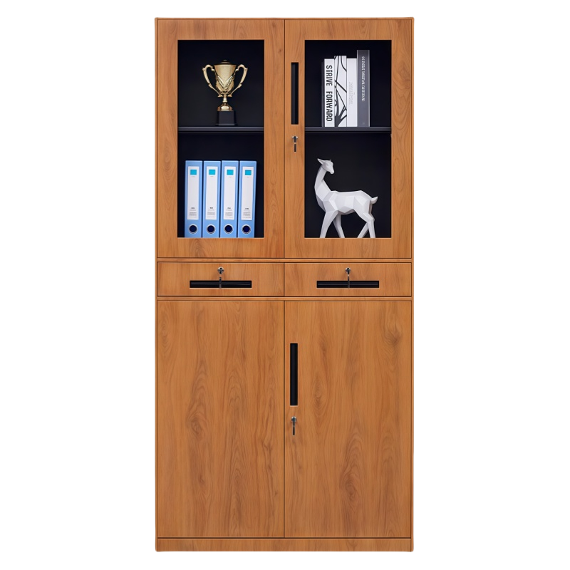 珂洋 档案柜 中二斗(黄木纹) 台高清大图