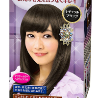 KAO花王Prettia染发剂 日本原装 黑发专用泡沫染发剂 还原一周黑色染发膏100ml
