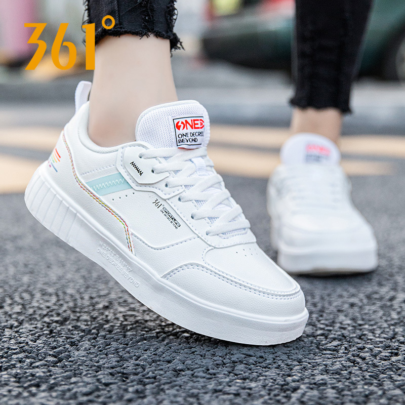 361板鞋女鞋夏季小白鞋女休闲鞋子361度官方旗舰正品鞋女