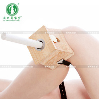 蕲宝堂 竹制单孔灸艾灸器艾灸仪家用艾炙艾灸盒艾灸工具随身灸蕲艾条蕲艾柱艾柱中医保健款非无烟加厚款