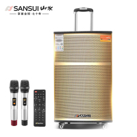 山水（SANSUI）SA4系列 广场舞音箱户外拉杆音响无线蓝牙便携音箱低音喇叭 SA4-08