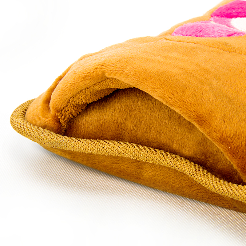 彩虹电热暖手宝 充电暖水袋电热水袋安全防爆电暖宝花色随机328