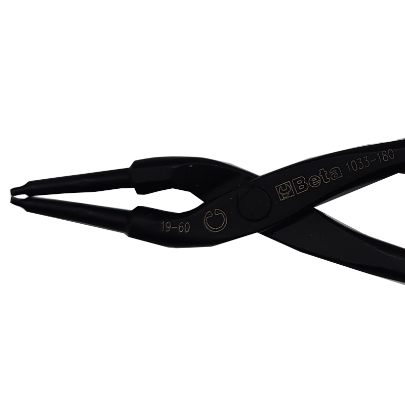 百塔 1033 180 45°弯嘴内卡簧钳高清大图