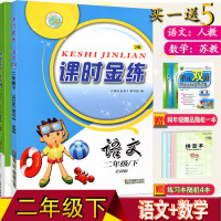 2019课时金练 二年级语文人教版数学苏教版下册 小学同步教辅资料 同步到课时系统梳理知识基础训练提优训练随堂测试2