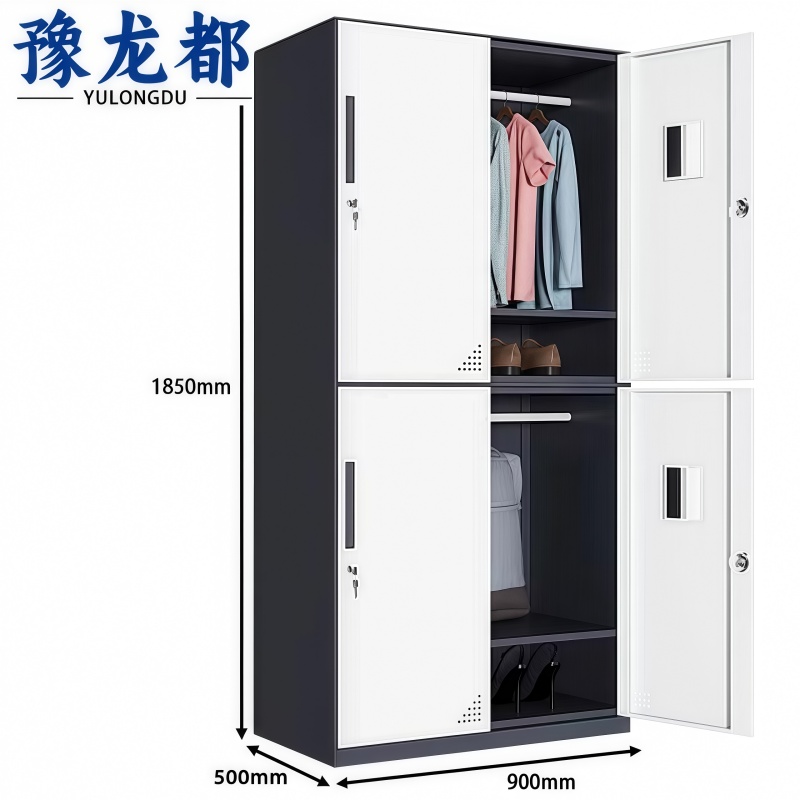 豫龙都 套色衣柜 四门 台