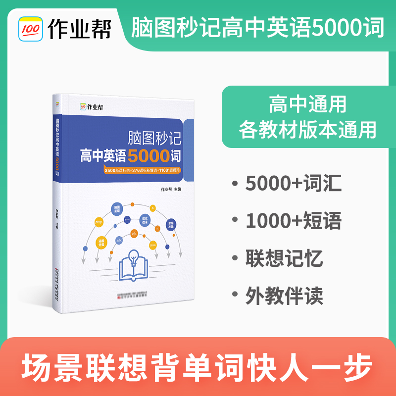 醉染图书脑图秒记高中英语5000词9787531587774高清大图