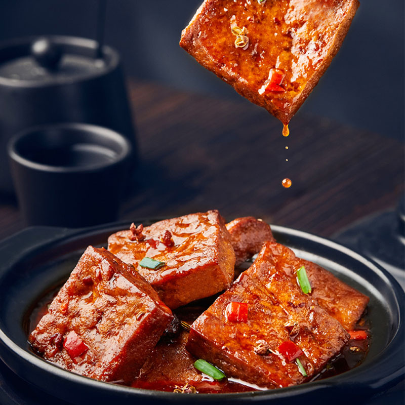 【满199减100】来伊份爆汁豆腐（甜辣味）115g高清大图