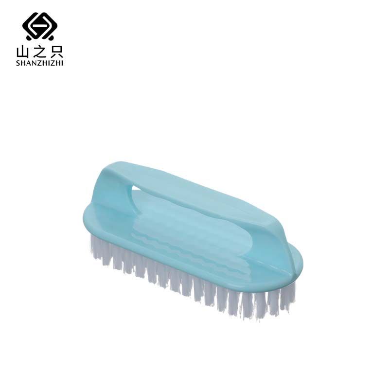 山之只 短柄鞋刷颜色随机 13*7*6cm 个图片