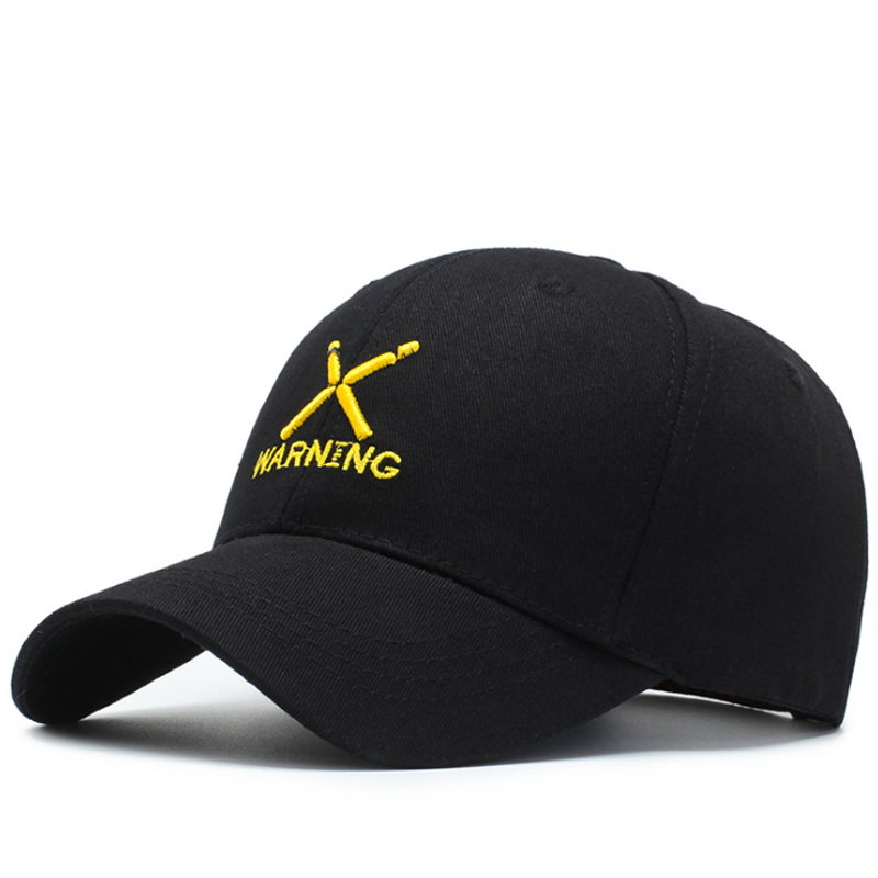 慕熙威尔帽子男新品棒球帽女韩版秋冬季防风保暖鸭舌帽时尚百搭学生情侣防晒遮阳帽刺绣街头嘻哈帽 黑色