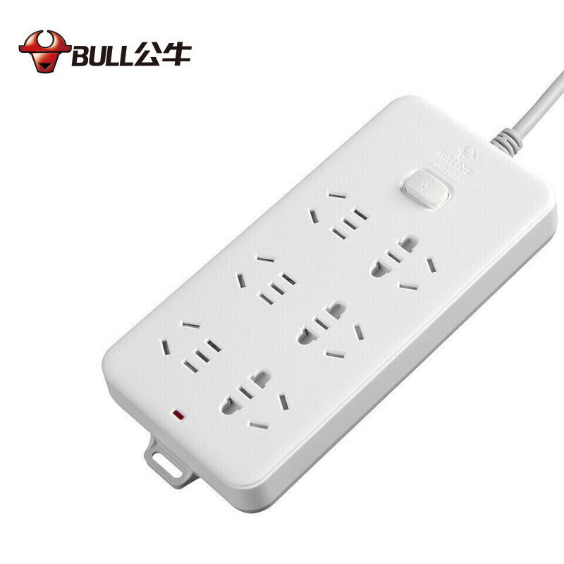 接线板公牛bullgn216总控束线装置强电5米视频