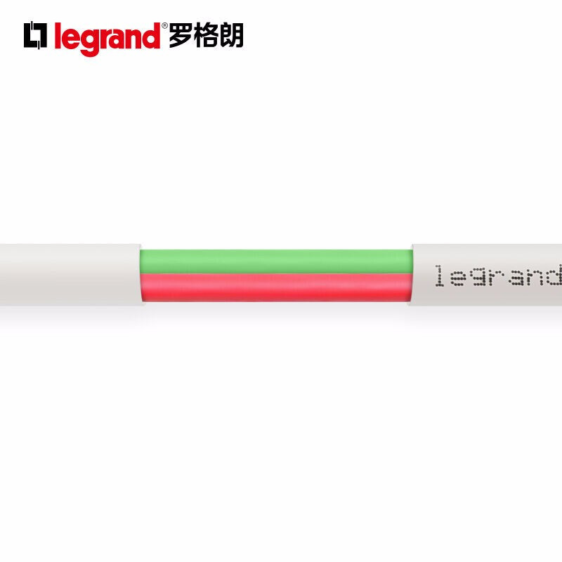 企业定制罗格朗电话线 4芯无氧铜线芯RJ11家用办公电信电话网络线 300米4芯电话线PC604300A