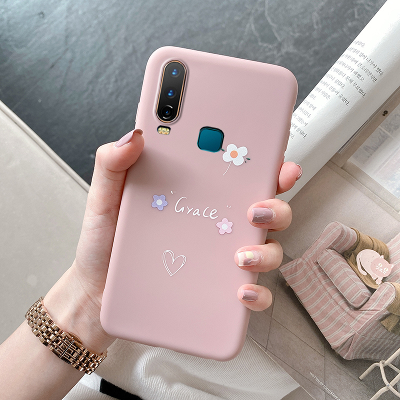 vivoy3手机壳女款硅胶可爱vivo y3保护套网红简约磨砂y5s软壳仿液态防