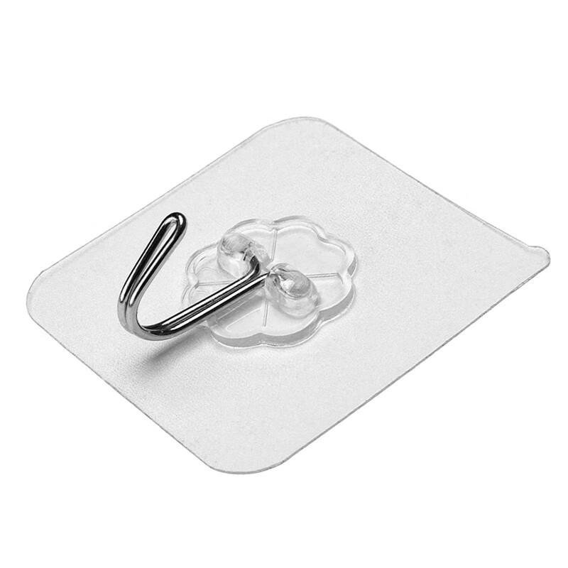 海亚森M1C01 MAX透明粘钩 50个/包高清大图