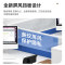 中伟(ZHONGWEI)屏风工位办公桌椅组合工位F型2人位含椅柜 2.8*1.4m