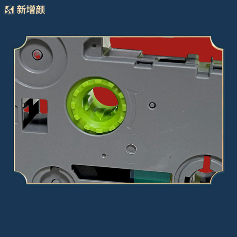 新增颜 XZY-A1A-GA109 黄底黑字36MM标签色带(计价单位:个)黄色