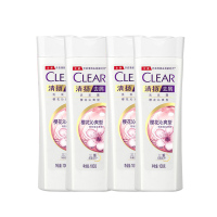 CLEAR/清扬 去屑止痒洗发水修护中干性受损发质改善毛躁 樱花沁爽型 500ml*2+100ml*4