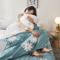 北极绒四件套全棉印花简约纯色床品套件床单式标准号200*230cm