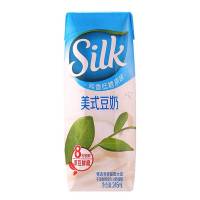 【9月产】蒙牛植朴磨坊Silk美式豆奶低糖原味营养好豆奶 15瓶（整箱）