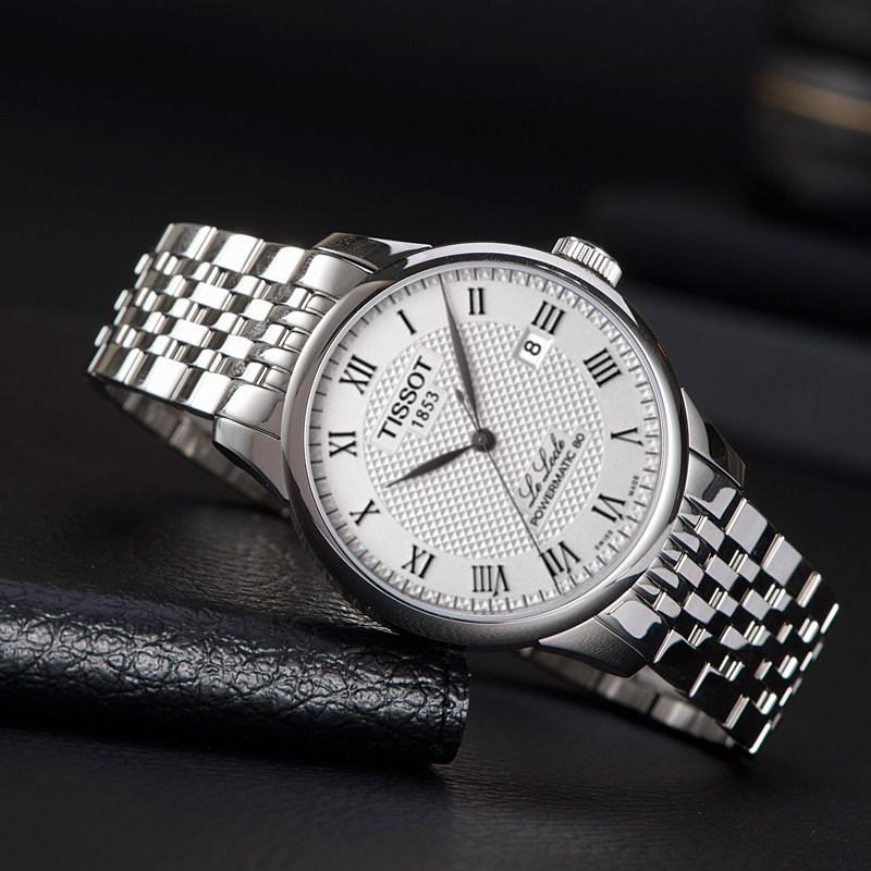 天梭(TISSOT)新款力洛克系列机械男表T006.407.11.033.00