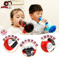 冬己吹奏乐器喇叭儿童宝宝仿真吹奏小喇叭儿童礼物FDE623(红色)