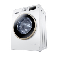 【二手99新】 Haier/海尔 8.0公斤除菌洗自清洁变频滚筒洗衣机 EG8012B39WU1