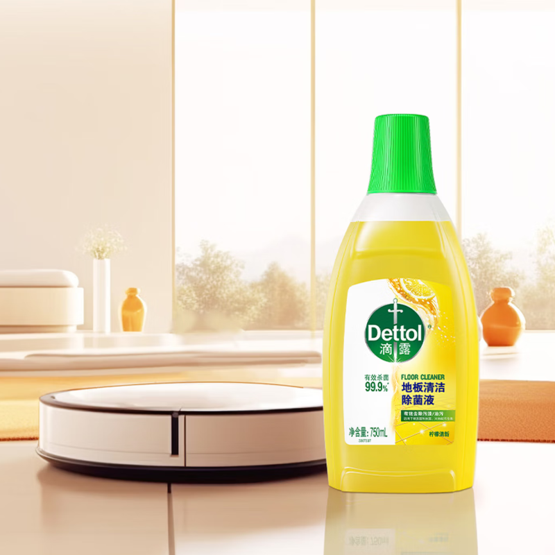 滴露地板清洁除菌液 柠檬750ml高清大图