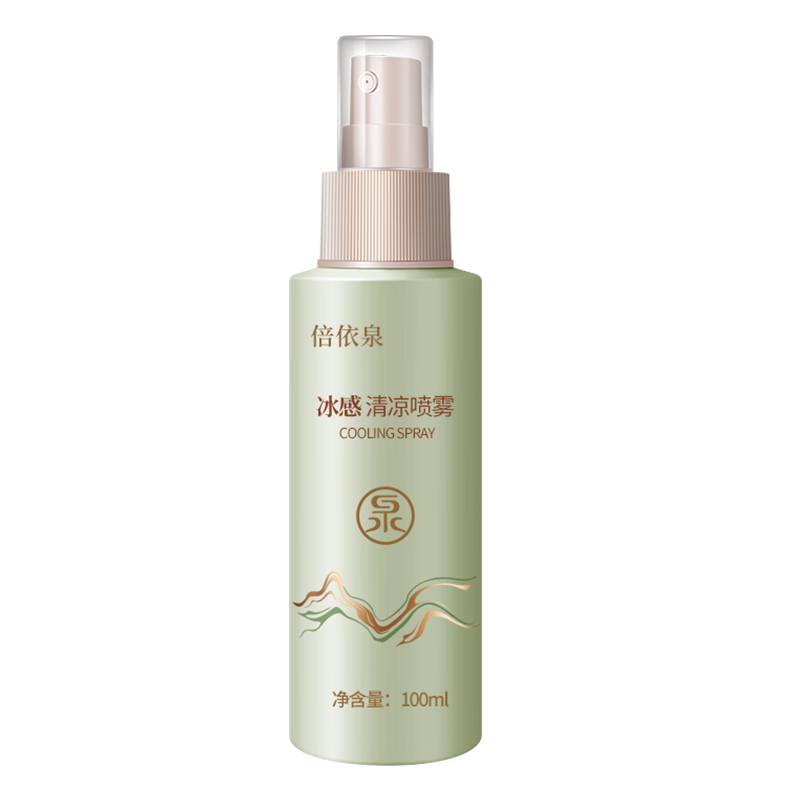 倍依泉 冰感清凉喷雾(冰川草本)100ml 花露水(计价单位:瓶)蓝色