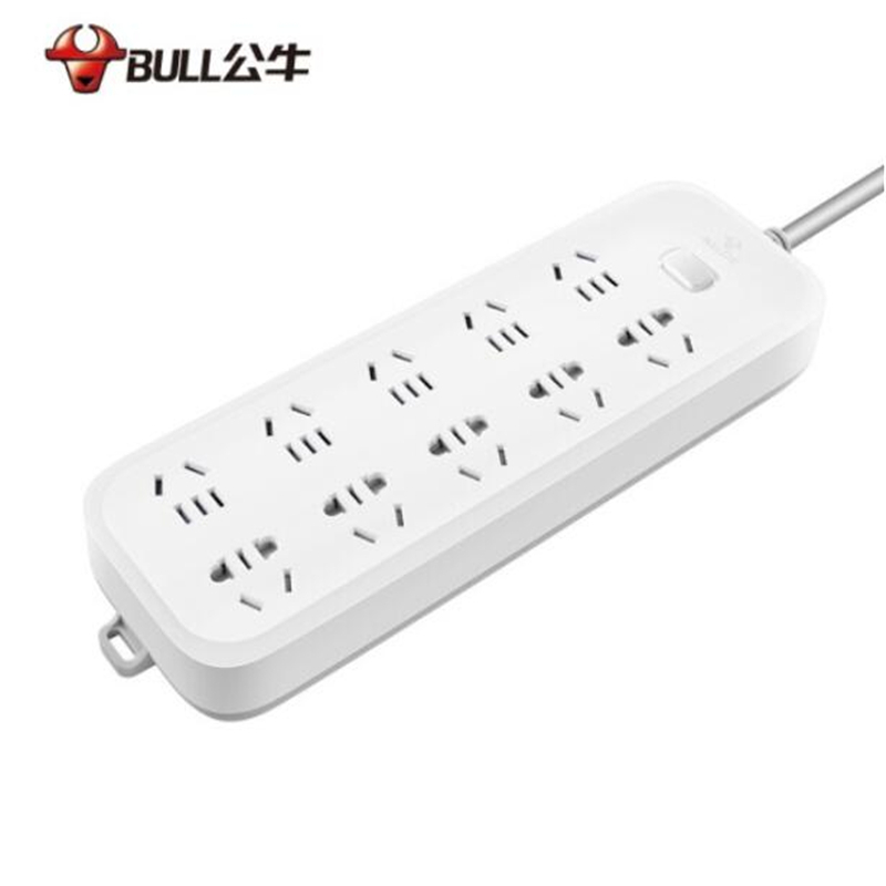 公牛(bull) 插座 GN-B50A0 总控开关全长3米十位