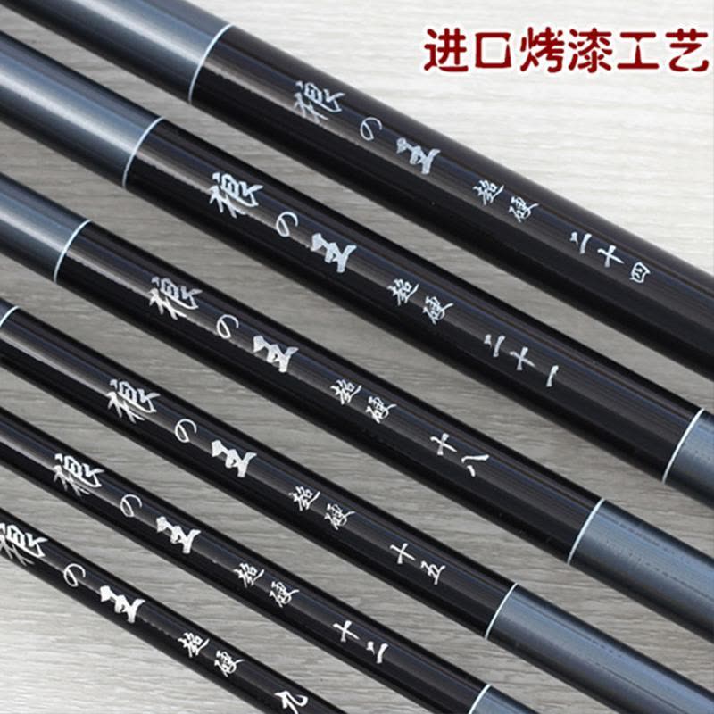[优先发货]特价狼王鱼竿手竿4.5米5.4米6.3米7.2米钓鱼竿超轻超硬碳素台钓竿图片