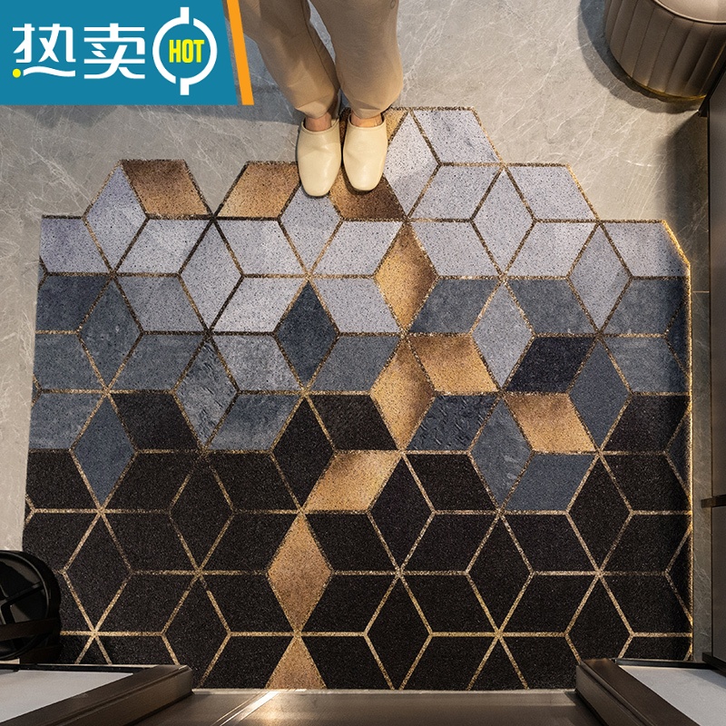 XIANCAI入户地垫可裁剪丝圈门垫进门耐磨防滑脚垫家用户外垫子大门口地毯高清大图