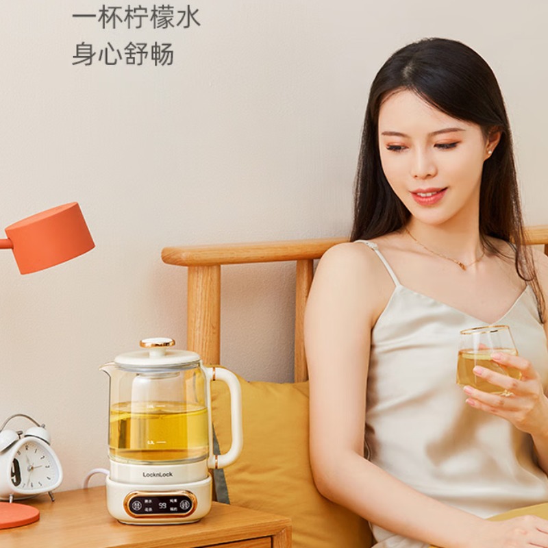 乐扣乐扣 液体加热器 白色(多功能养生壶) EJK3925WHT高清大图