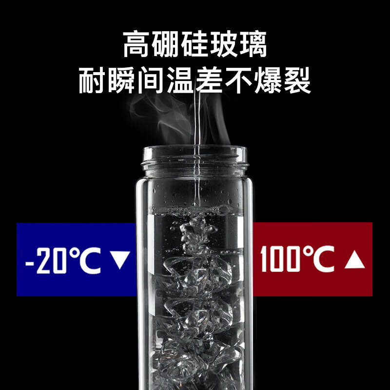 富光(fuguang) 400ML 玻璃杯 (计价单位:个)高清大图