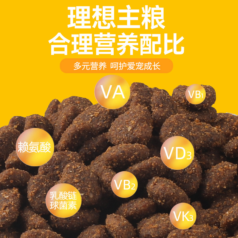 星际喵狗粮全价全阶段通用犬粮无谷牛肉配方营养增肥犬主粮