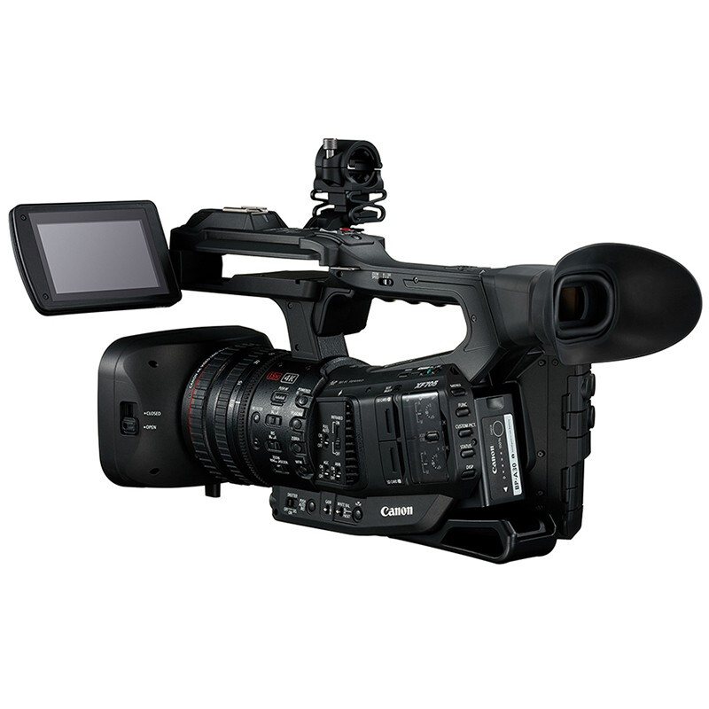 佳能(Canon) XF705 4K专业高清数码摄像机(三脚架电池话筒128G高带存储卡)高清大图