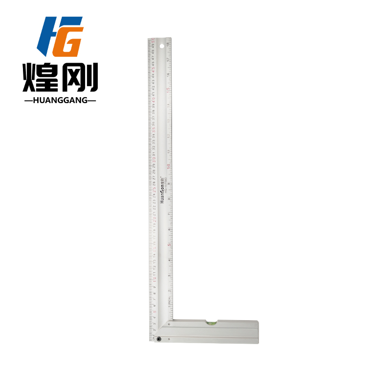 煌刚 直角尺 木工专用直角尺多功能拐尺90度活动直尺高精度 500mm 单位:把